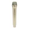Fake Microphone, Plastic Prop Microphone, Realistic Fake Prop Pretend Mic for Simulate Speech Practice Kids Karaoke Dance Shows (Gold) view 1