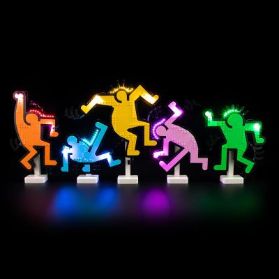 Briksmax Light Kit For Keith Haring Dancing Figures #31216