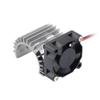 RC Cooling with Cooling Fan Effective Motorradiator for 1/10 Scale Electric RC Car Gold (Silver) view 1