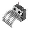 RC Cooling with Cooling Fan Effective Motorradiator for 1/10 Scale Electric RC Car Gold (Silver) view 3