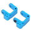 Alomejor Anodized Aluminum Alloy Hub Knuckle Arm Set for 1-10 ECX RC Car, Durable and - Great for RC Enthusiasts (Blue ECX334001B) view 2