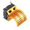 Heat Team with Engine Accessory RC with Cooling Fan Provide Overheating for Gold Electric Car on 1/10 Scale Scale (Gold) view 1
