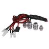 Alomejor RC 4ed RC Car Lighting Kit, Fresh Lighting Effect, Durable PVC Material, Junior Car Amateur Equipment view 1