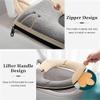 2Pcs Thicken Toilet Seat Cover Cushion Pads Soft Warm Toilet Seat Covers Bathroom Toilet Seat Cover Mat Universal,Dd view 3