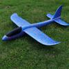ariarly Hand Throw Plane EPP Foam Hand Throw Airplane Throwing Glider Plane Aircraft Kids Outdoor Toy Gift Blue view 2