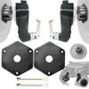 2Pack 24V RS555 12000RPM High Torque Drive Motor Gearbox for Power Wheels Motor Upgrade,30V 36V High Speed Motors Gearbox Conversion Kit for Kids Ride on Toys Car Replacement Parts,Free Coupler view 1
