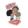 ALOHA COMICS Here U are Yu Yang and Li Huan Chibi Acrylic Standee Style A (Style B) view 1