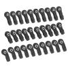 30Pcs Link Linkage Rod End Set, Link Rod Ends Link Rod Ends 1/10 Link Ends High Design Lightweight Easy Install, Excellent Replacement Part, Black Plastic Steel Material, 1/10 Link Ends, Link Rod view 4