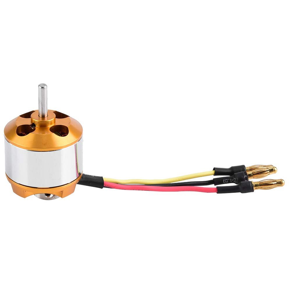 Alomejor High Trust Brushless Engine 2814 1000kV for RC Plan, Convenient 3S 4S Support, Easy Operation for RC Enthusiasts (1400KV)