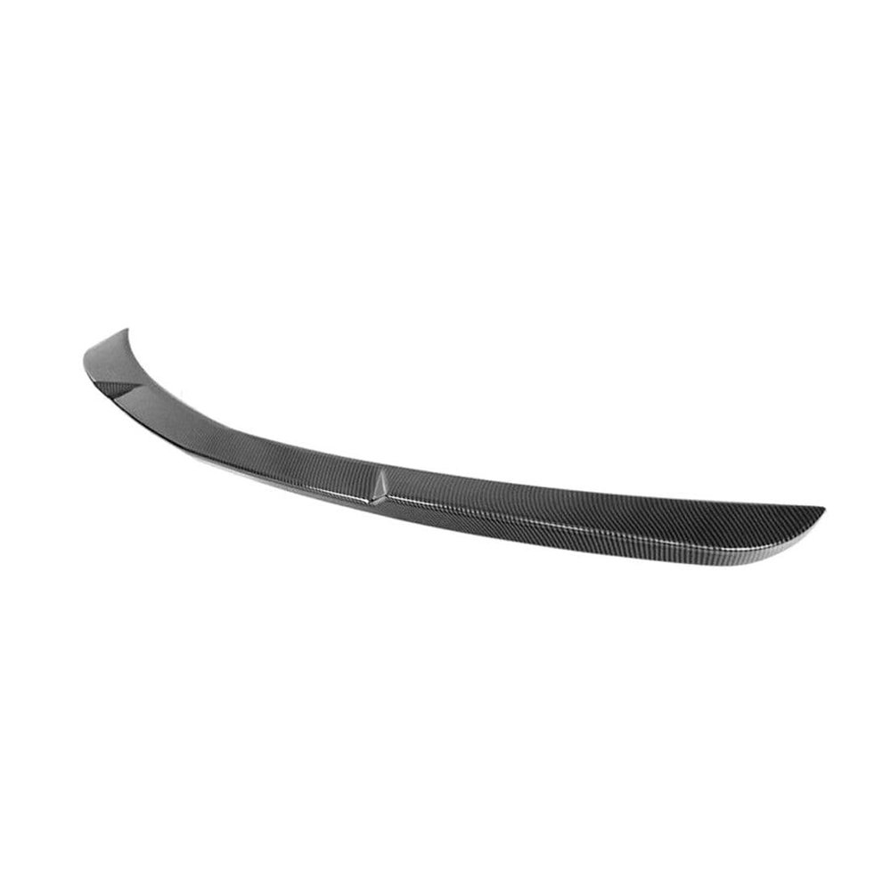 Byictpc for Cadillac for CT5 Sport/V 2020-2023 & V Blackwing 2022-2023 Cs Style Carbon Fiber Print Rear Trunk Spoiler Wing Lip 1pc Acrylonitrile Butadiene Styrene-ABS Plastic Painted 217-1285