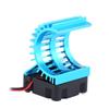 Heat Team with Engine Accessory RC with Cooling Fan Provide Overheating for Gold Electric Car on 1/10 Scale Scale (Blue) view 1