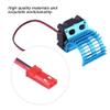 Heat Team with Engine Accessory RC with Cooling Fan Provide Overheating for Gold Electric Car on 1/10 Scale Scale (Blue) view 3