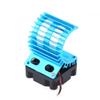 Heat Team with Engine Accessory RC with Cooling Fan Provide Overheating for Gold Electric Car on 1/10 Scale Scale (Blue) view 4