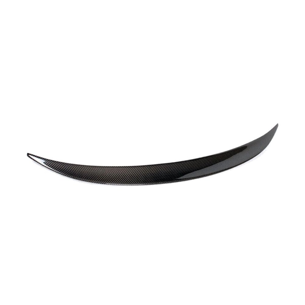 Byictpc for BMW for 125i Base 2011-2013 for 128i Base 2008-2013 for 135i Base 2008-2013 & M Sport 2012-2013 1-Series E82 Mp Style Rear Trunk Spoiler Wing Matte Carbon Fiber Painted 217-0586