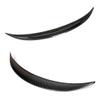 Byictpc for BMW for 125i Base 2011-2013 for 128i Base 2008-2013 for 135i Base 2008-2013 & M Sport 2012-2013 1-Series E82 Mp Style Rear Trunk Spoiler Wing Matte Carbon Fiber Painted 217-0586 view 4
