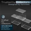 3 Pack Acrylic Booster Box Display Case by Hammble  Magnetic Lid, 8mm Thick Walls, UV Protection  Fits Standard English PKMN Booster Boxes  Hammble Crafted for Collectors view 2