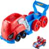 Hot Wheels Toy Car Track Set, Spider-Man Large-Scale Launcher and Hauler with Die-Cast RacerVerse Vehicle view 3