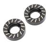 Acouto 2PCS Brass Wheel ckle Counterweights for SCX10 II 90046 RC Crawler Car Upgrade Parts - Rustproof Design view 2