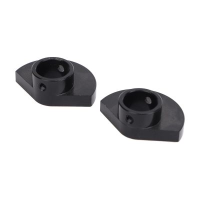 Acouto Rustproof Brass RC Rear Axle Tube for SCX10 PRO - Improve Balance and Performance with Aesthetic Design (Black)