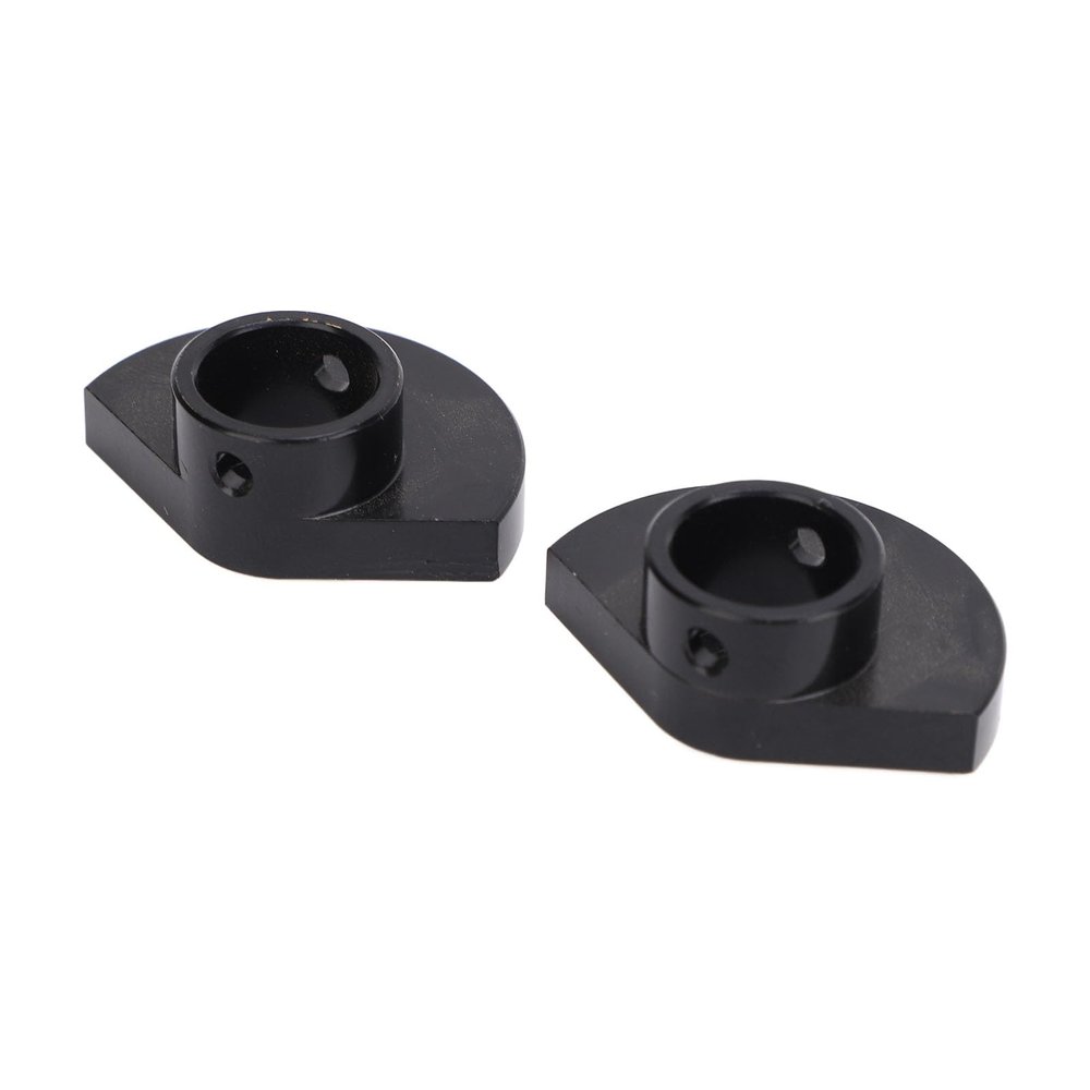Acouto Rustproof Brass RC Rear Axle Tube for SCX10 PRO - Improve Balance and Performance with Aesthetic Design (Black)