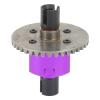 Acouto Professional Metal 38T Differential Gear Set for HSP 94122 94123 94111 94188/10 RC Cars - & HighPerformance Upgrade (Purple) view 3