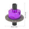 Acouto Professional Metal 38T Differential Gear Set for HSP 94122 94123 94111 94188/10 RC Cars - & HighPerformance Upgrade (Purple) view 4