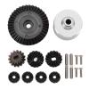 Alloy Steel Gear Differential Set High Performance for RC Car TT02 TT02B (Ti Color) view 1