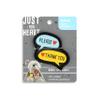 DEMDACO Beary Good Manners Award Badge - 2 inch - Adorable Please & Thank You Speech Bubble Fabric Medal for Stuffed Animals, Teddy Bears & Plush Toys - Teach Kindness & Politeness view 3