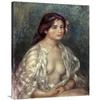 36 in. Gabrielle in an Open Blouse Art Print - Pierre-Auguste Renoir view 1