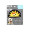 DEMDACO So Beary Smiley Award Badge - 2 inch - Adorable Lion Fabric Medal for Stuffed Animals, Teddy Bears & Plush Toys - Celebrate Courage & Strength view 3