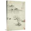 30 in. Boating on a River in Spring Art Print - Ju Jie view 1