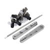 RC Car Parts for Axial for RR10 for Bomber 90053 90048 for AX31331 1/10 Metal Rear Sway Bar Set for Panhard Bar Linkage Kit RC for Rock Racing Rig Upgrade Parts(Silver) view 1