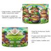 Capybaras St Patricks Coins Storage Basket Large Laundry Basket Hamper Foldable Blanket Basket Storage Organizer Bin with Handle for Home Bedroom Living Room Decor view 3