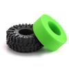 Compatible with Axial SCX10 90046 for Traxxas TRX4 D90 1/10 RC Crawler Car Spare Parts Accessories 4pcs 1.9" Wheel Tire Insert Foam Sponge RC Wheel Tires(Green) view 2