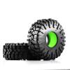 Compatible with Axial SCX10 90046 for Traxxas TRX4 D90 1/10 RC Crawler Car Spare Parts Accessories 4pcs 1.9" Wheel Tire Insert Foam Sponge RC Wheel Tires(Green) view 3
