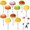 Ynybusi 10 Pcs Easter Parachute Toys for Kids, Cool Outdoor Flying Toys for 3 4 5 6 7 8 Year Old Boys Kids, Parachute Army Men Easter Basket Stuffers Fillers Gifts Party Favors view 1