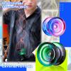 MAGICYOYO K2 Professional Yoyo Set - 2 Pack Dual Mode (Responsive/Unresponsive) with 12 Strings, Bearing Tool & Case - Best for Kids/Beginners (Crystal Gradient) view 3
