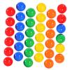 BRIGHTFUFU 100pcs Reusable Plastic Balls for Raffle Draws Party Activities and Crafts Compact Lightweight and Easy to Store view 1