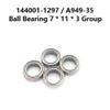 20Pcs Ball Bearing Set for Wltoys 144001 144002 124016 124017 124018 124019 RC Car Spare Parts Upgrade Accessories view 3