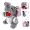BESPORTBLE Elephant Hand Puppet Plush Realistic Movable Mouth Interactive Storytelling for Soft Comfortable Animal Puppet for Family Play and Education view 3