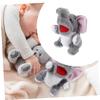 BESPORTBLE Elephant Hand Puppet Plush Realistic Movable Mouth Interactive Storytelling for Soft Comfortable Animal Puppet for Family Play and Education view 4