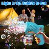 EagleStone Toys for 3+ Year Old Boys Girls, 2 Pack Bubble Gun Machine with Bubble Solution, Outdoor Toy for Kids Ages 4-8,Kids Toys for Ages 3-4 4-6 5-7, Birthday Gifts for 3 4 5 6 7 8 Year Old Boys view 3