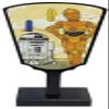 Jideh 182957 Droid Feather Board Size (H x W x D): Approx. 9.8 x 4.7 x 2.6 inches (250 x 120 x 65 mm) view 1