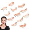 12pcs Vampire Fangs - 12pcs Horror Fake Fangs Cosplay, Vampire Dentures Teeth | Dress Up Costume Masquerade Accessory, Halloween Props for Woman Men Favors, Practical Joke Toys view 1