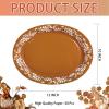 100Pcs Platos De Barro Mexicanos Oval Paper Plates 10" x 12" Large Heavy Duty Disposable Mexican Cielito Lindo Terracotta Clay Pottery Dessert Platters for Cinco De Mayo Wedding Birthday Decorations view 2
