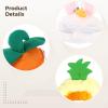 5 Pcs Cat Costume Hats, Cat Cosplay Costumes with Banana Pineapple Starfish Pumpkin Rabbit Hats Headwear, Ideal for Cats Small Pets Kitten Puppy Party Costume view 3