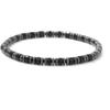 ZYIBPMSJKQCFK 2x4mm Hematite Flat Beads Bracelet Tiger Eye Lapis Lazuli Aquamarines Bracelets For Women Men,Tiger Eye,19cm view 2