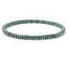 ZYIBPMSJKQCFK 2x4mm Hematite Flat Beads Bracelet Tiger Eye Lapis Lazuli Aquamarines Bracelets For Women Men,Tiger Eye,19cm view 4