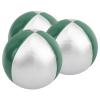 3Pcs Juggling Balls Set for Beginners, Soft Juggle Toss Balls for Variety Show Indoor Leisure Sports Fun Puzzle Educational (Green/Silver) view 2