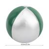 3Pcs Juggling Balls Set for Beginners, Soft Juggle Toss Balls for Variety Show Indoor Leisure Sports Fun Puzzle Educational (Green/Silver) view 4